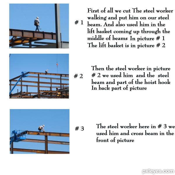 Creation of High Above The City: Step 3